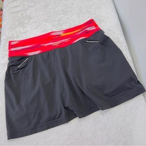 Athleta Size XL T  Grenadine Airbrush Relay Athletic Sport Running Tennis Skort